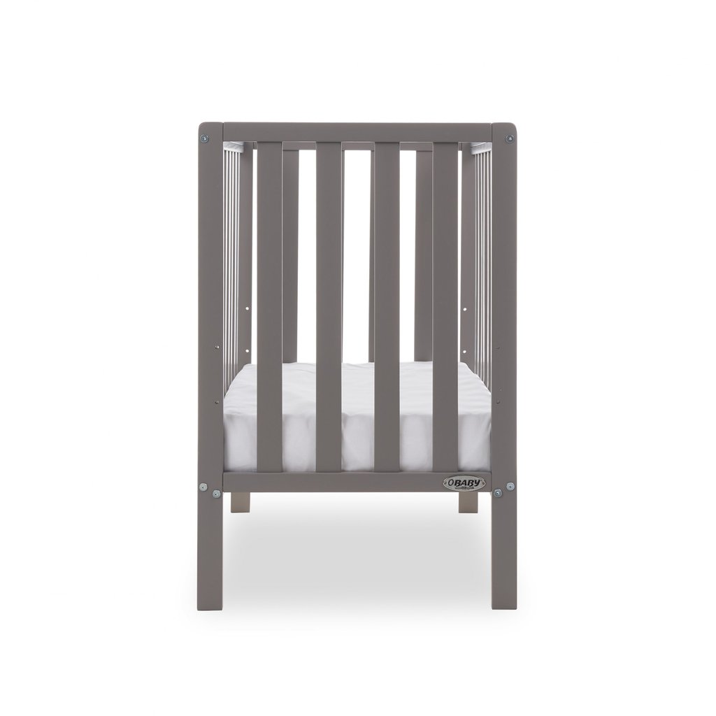 Obaby Obaby Bantam Space Saver Cot - Taupe Grey