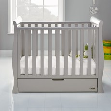 Obaby Obaby Stamford Space Saver Cot - Warm Grey