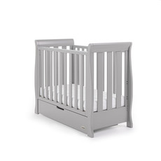 Obaby Obaby Stamford Space Saver Cot - Warm Grey
