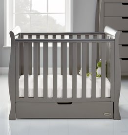 Obaby Obaby Stamford Space Saver Cot - Taupe Grey