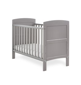 Obaby Obaby Grace Mini Cot Bed – Taupe Grey
