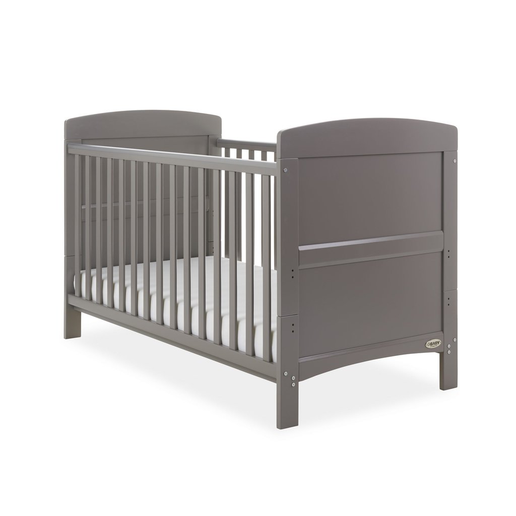 Obaby Obaby Grace Cot Bed – Taupe Grey