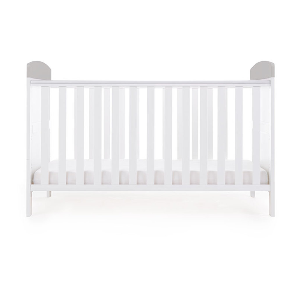 Obaby Obaby Tiny Tatty Teddy Cot Bed – Grey