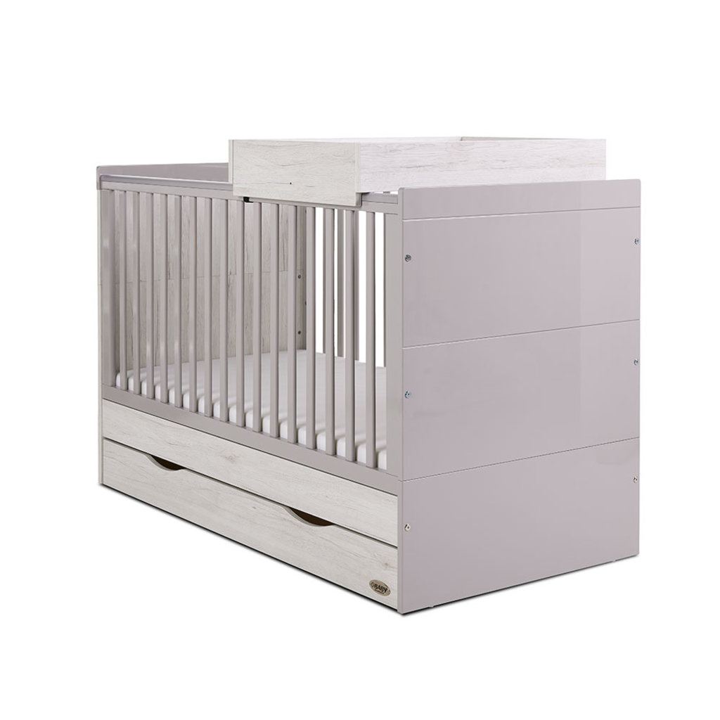 Obaby Obaby Madrid Cot Bed – Lunar