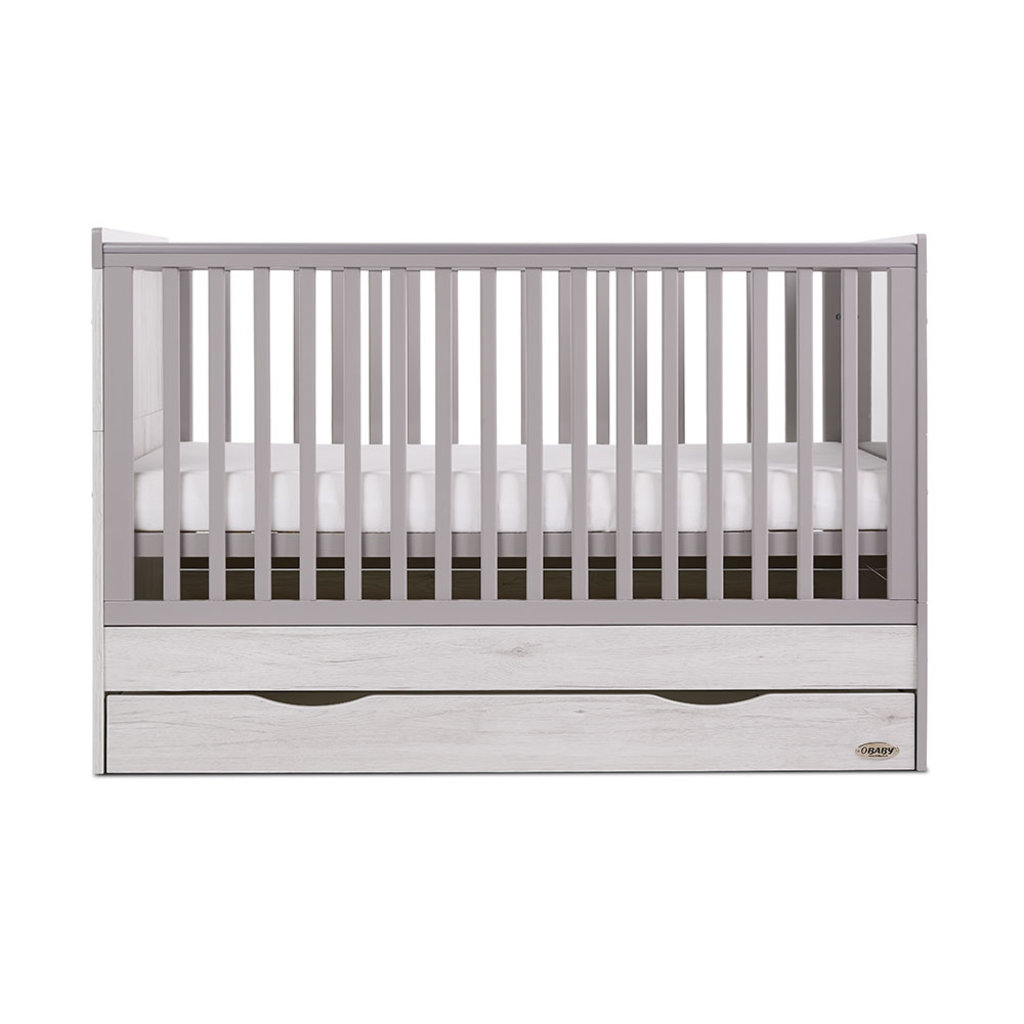 Obaby Obaby Madrid Cot Bed – Lunar