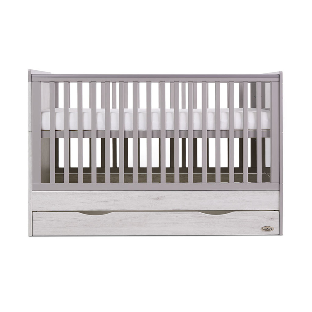 Obaby Obaby Madrid Cot Bed – Lunar