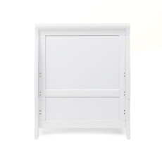 Obaby Obaby Stamford Classic Sleigh Cot Bed – White