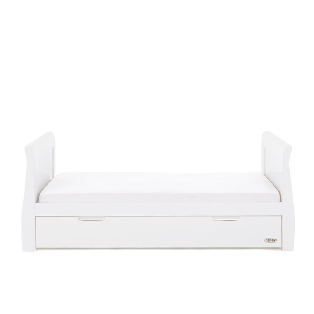 obaby stamford sleigh cot bed mattress