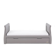 Obaby Obaby Stamford Classic Sleigh Cot Bed – Taupe Grey