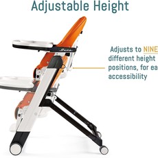 PegPerego Peg Perego Siesta Follow Me Highchair - Licorice