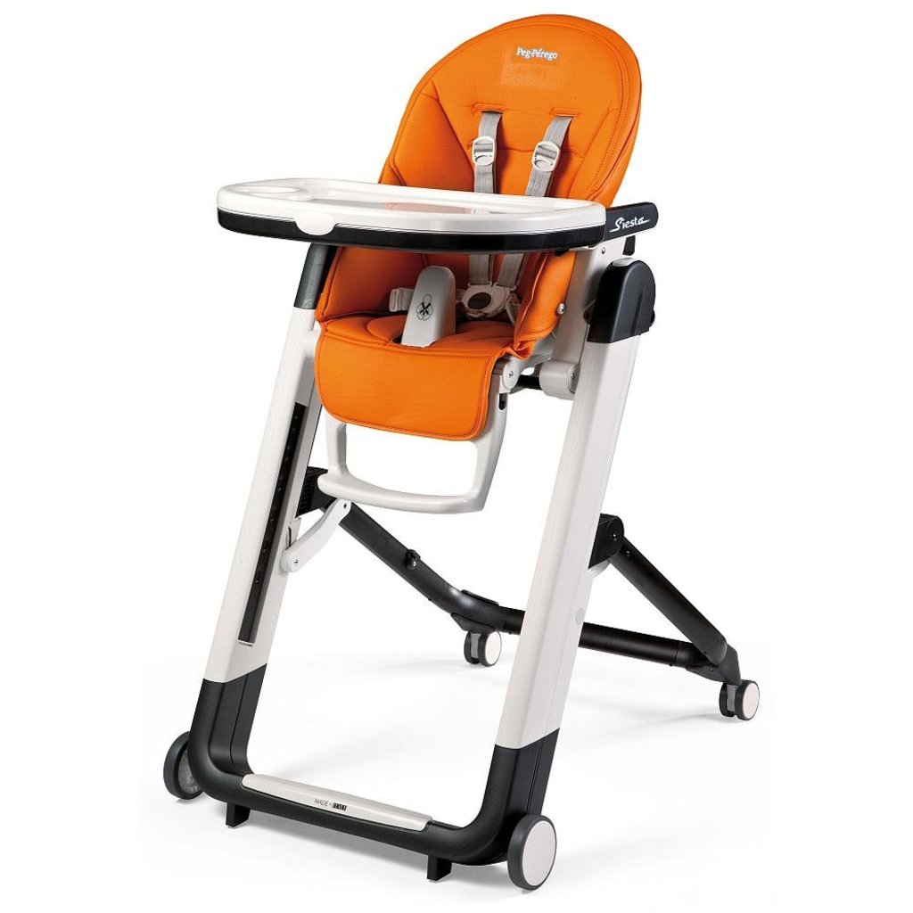 PegPerego Peg Perego Siesta Follow Me Highchair - Arancia