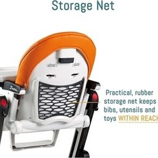 PegPerego Peg Perego Siesta Follow Me Highchair - Arancia