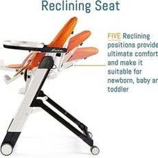 Peg Perego Siesta Follow Me Highchair Ice