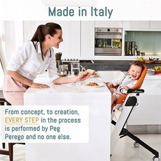 Peg Perego Siesta Follow Me Highchair Ice