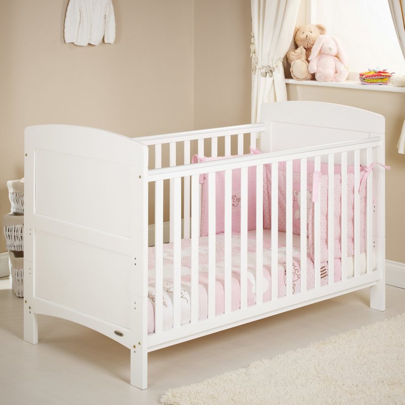 Obaby Obaby Grace  Cot Bed – White
