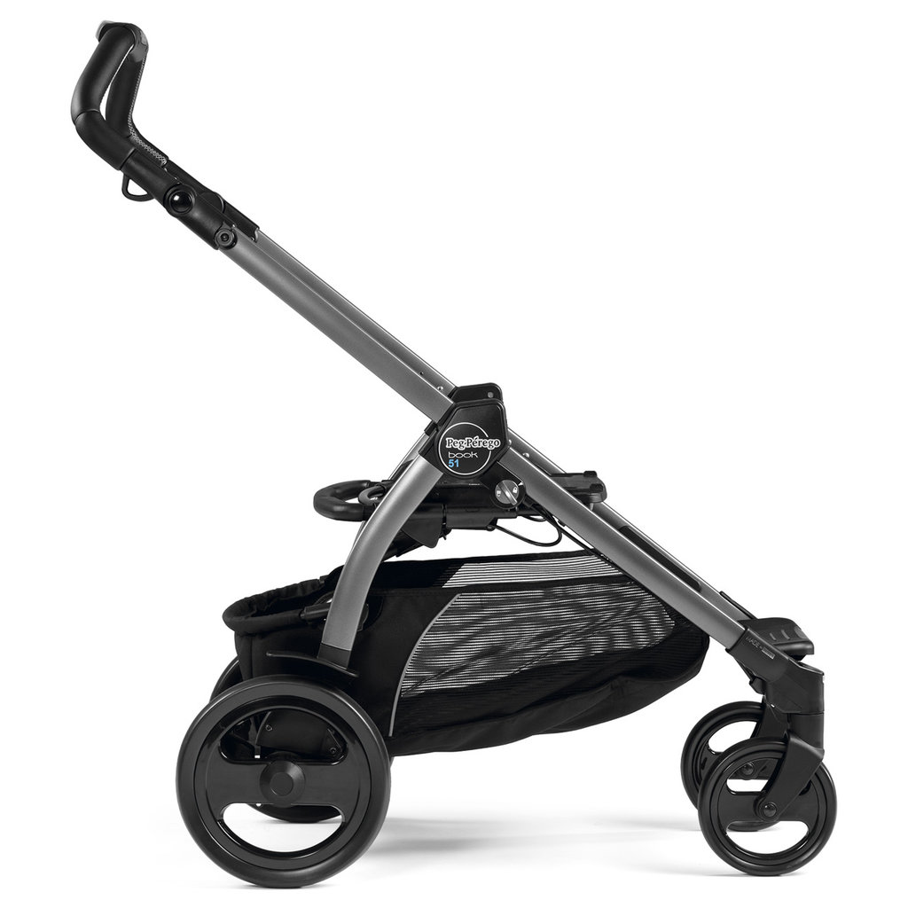 PegPerego Book 51 Chassis- Black