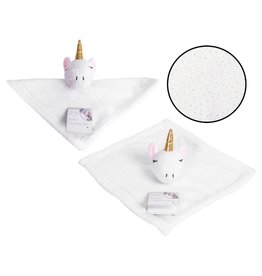 First Steps Unicorn Design Baby Comforter