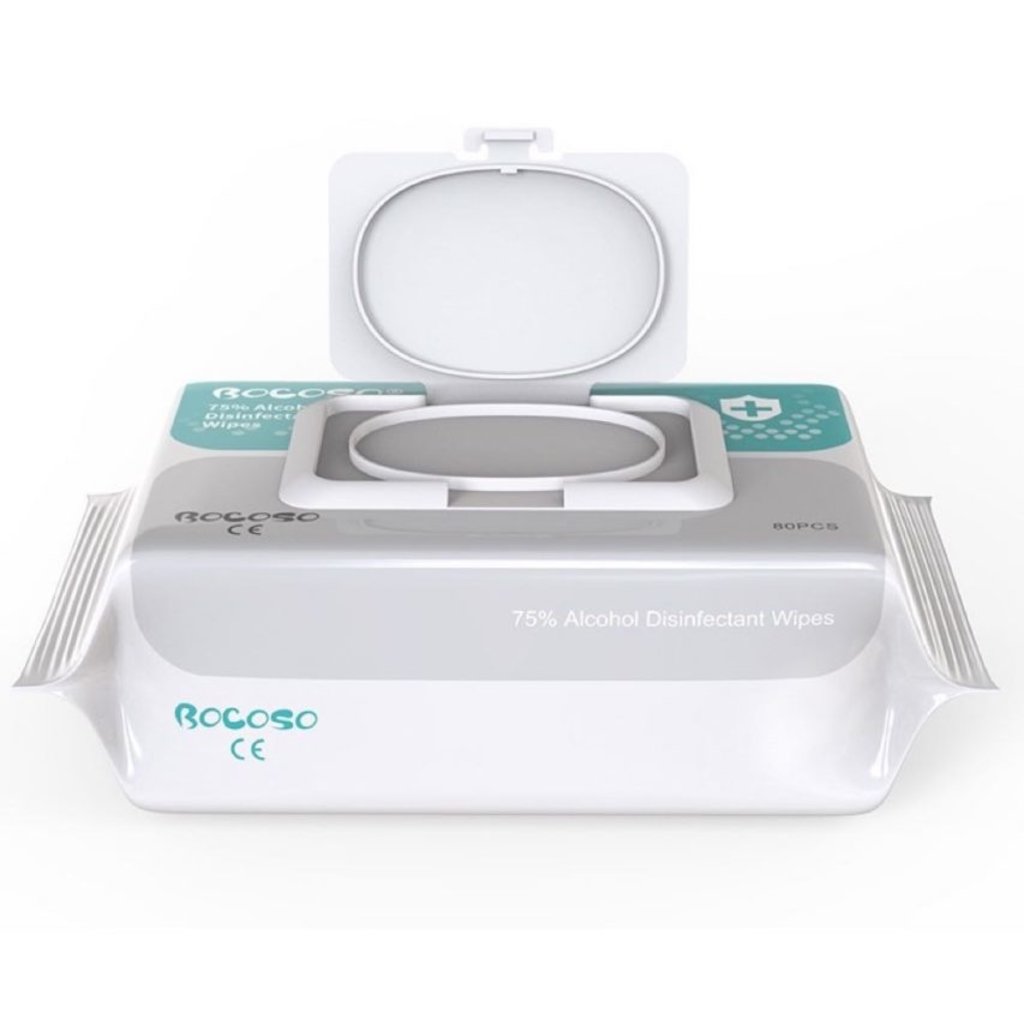 Alcohol Disinfectant Wipes 80 Pack