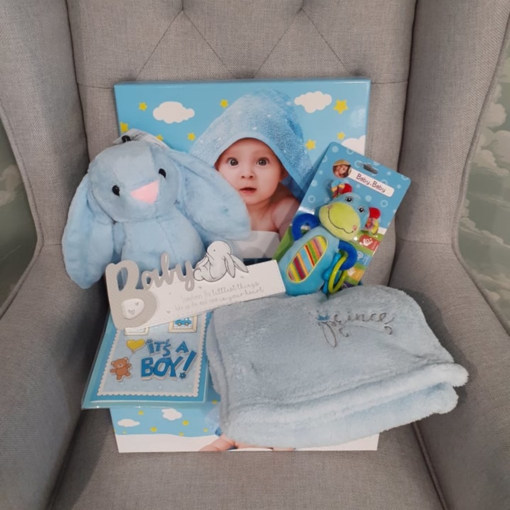 large baby boy gift box