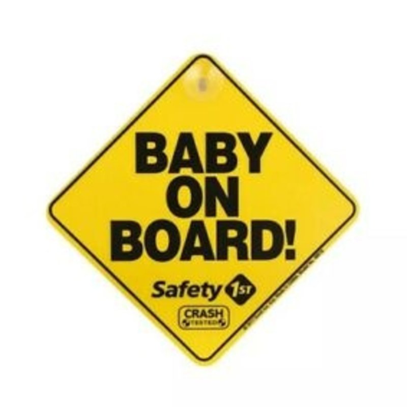 Safety 1st Safety 1st Baby On Board Sign