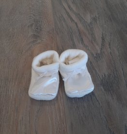 Christening Satin Soft Bootie