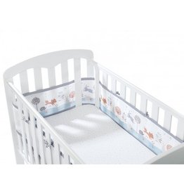 Breathable Baby Breathable Mesh Cot Liner Enchanted Forest