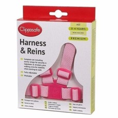 Clippasafe Clippasafe Harness & Reins Pink