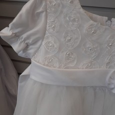 Rose Bud Christening Gown 0-6mth