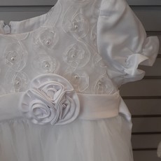 Rose Bud Christening Gown 0-6mth