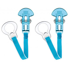 Mam Mam Style Clip Blue 2pk