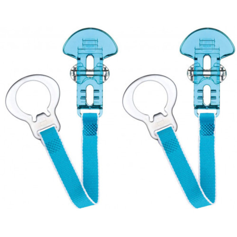 Mam Mam Style Clip Blue 2pk