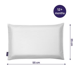Clevamama Clevamama Toddler Pillow case White