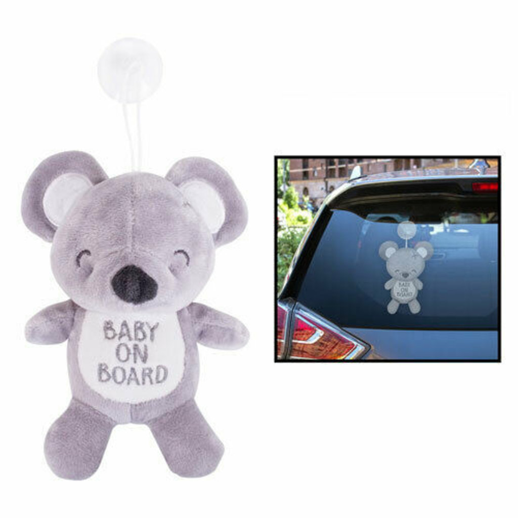 First Steps Baby on Board Teddy Bear Car Sign