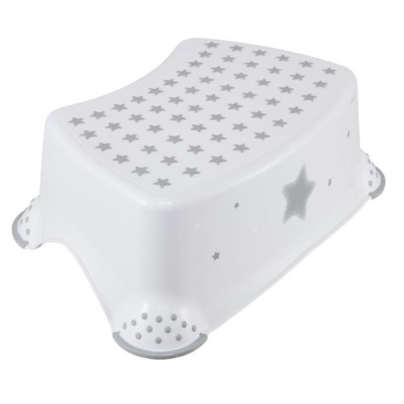 Keeper Step Stool Cosmic White