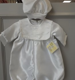 BeBo Christening  Romper Suit 6-12mth