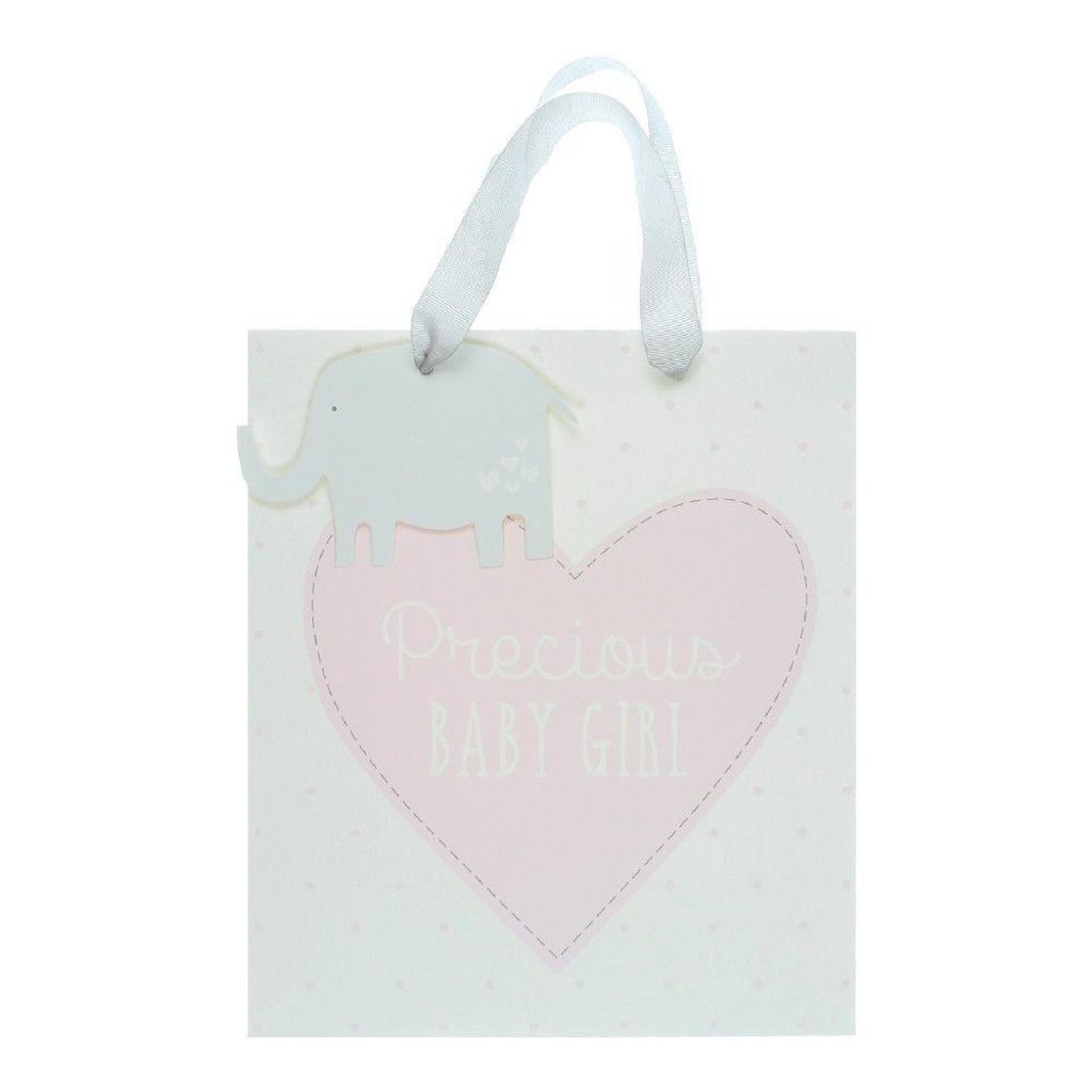 Petit Cheri 'Precious Baby Girl' Medium Gift Bag
