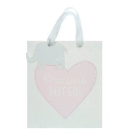 Petit Cheri 'Precious Baby Girl' Medium Gift Bag
