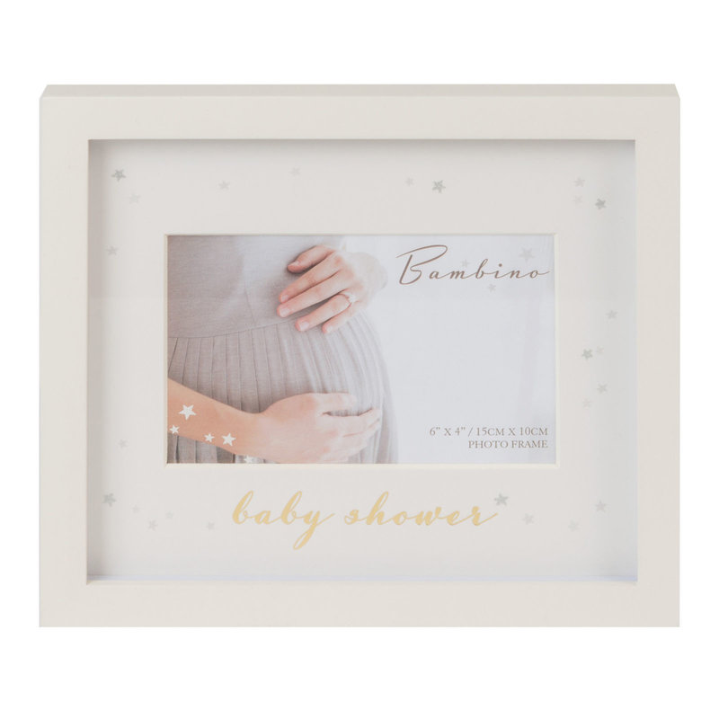 Bambino Bambino Baby Shower Frame 4” x 6"