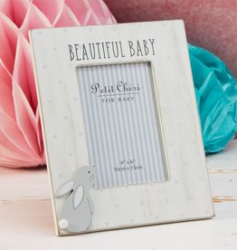 'Petit Cheri' Frame Rabbit- Beautiful Baby 4" x 6"