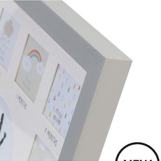 Celebrations Multi Aperture Frame Grey w/ Ink Pad