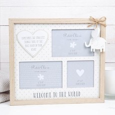 Petit Cheri Multi Aperture Photo Frame- Welcome