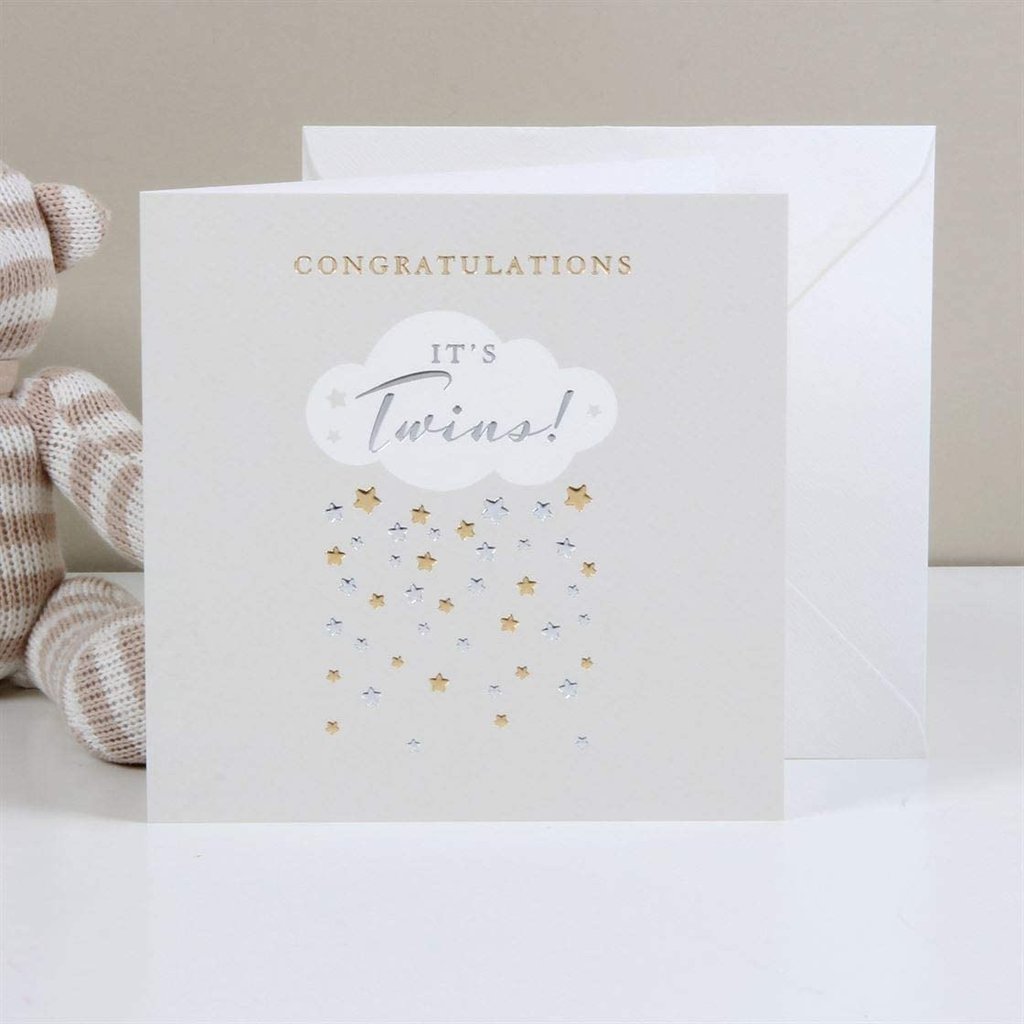 Bambino Bambino Deluxe Card-It's Twins