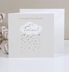Bambino Bambino Deluxe Card-It's Twins