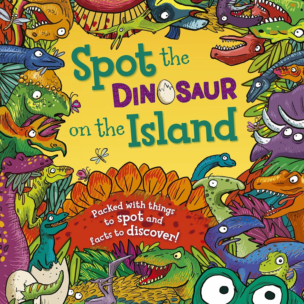 Spot the Dinosaur on the Island