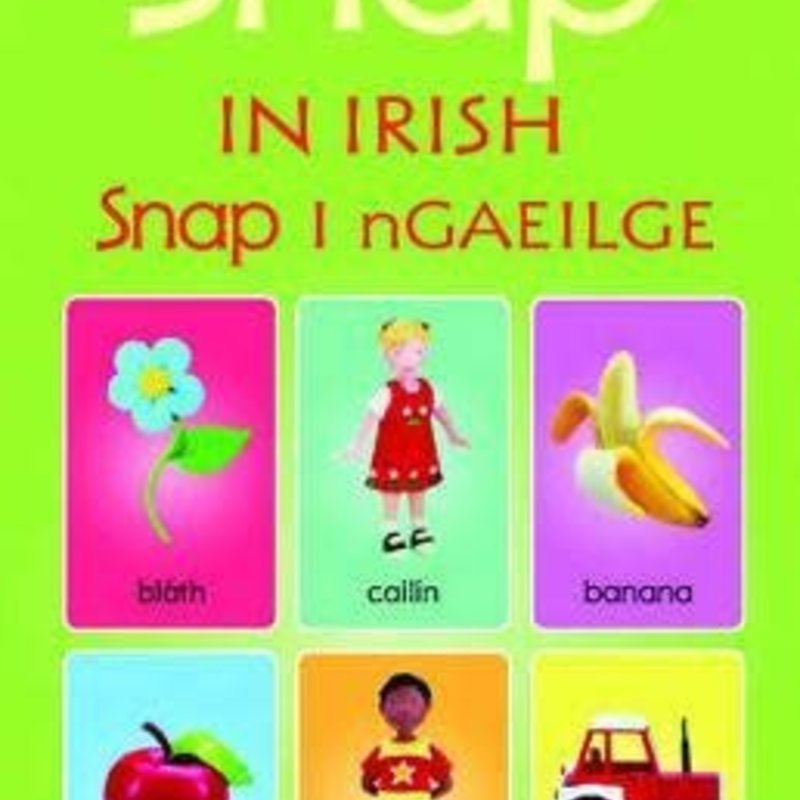 Usborne Snap Cards In Irish / As Gaeilge