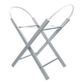 Br Moses Basket -Static Stand Grey