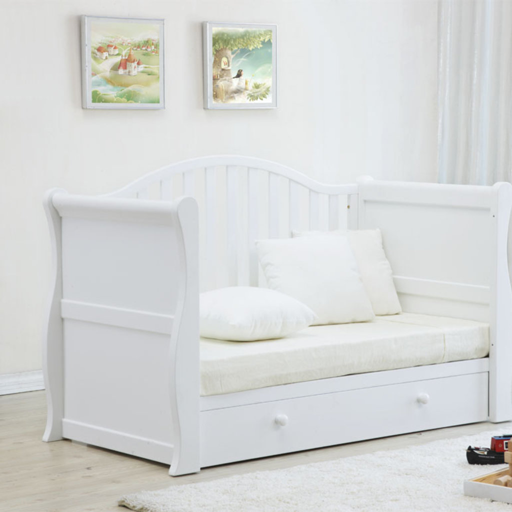 babylo sleigh cot bed