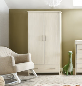 Obaby Obaby Nika Double Wardrobe - Oatmeal