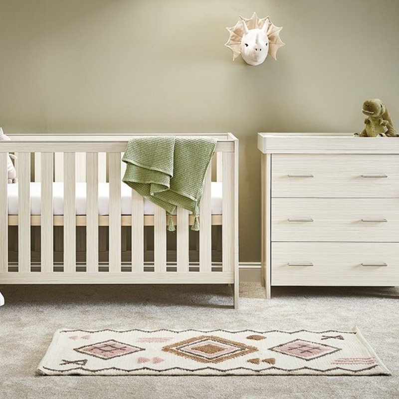 Obaby Obaby Nika 2 Piece Room Set - Oatmeal