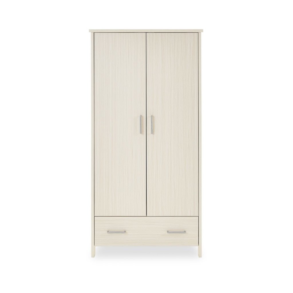 Obaby Obaby Nika Double Wardrobe - Oatmeal
